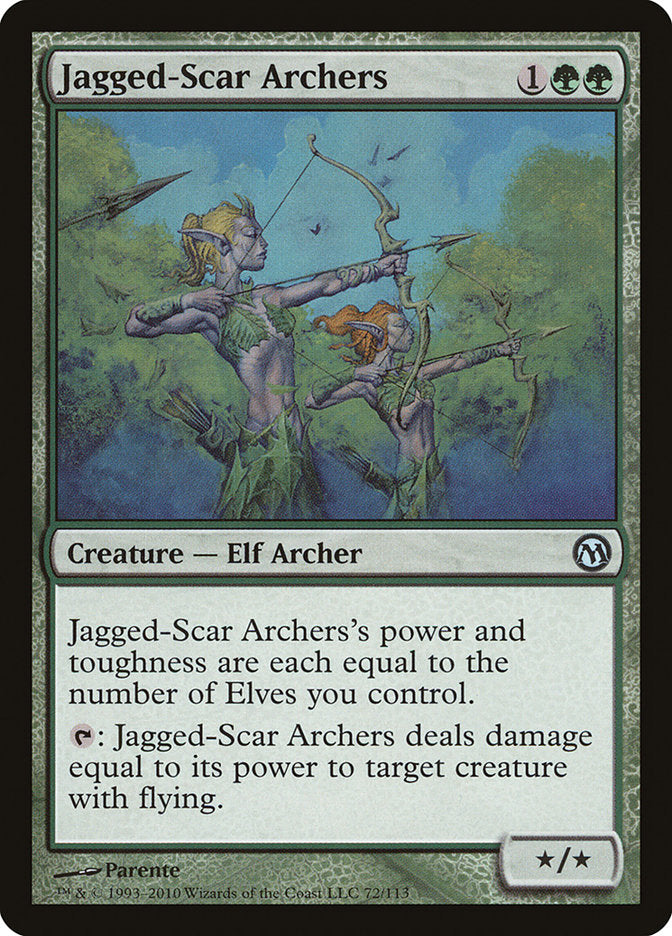 Jagged-Scar Archers [Duels of the Planeswalkers] | Tacoma Games