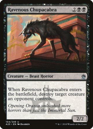 Ravenous Chupacabra [Masters 25] | Tacoma Games