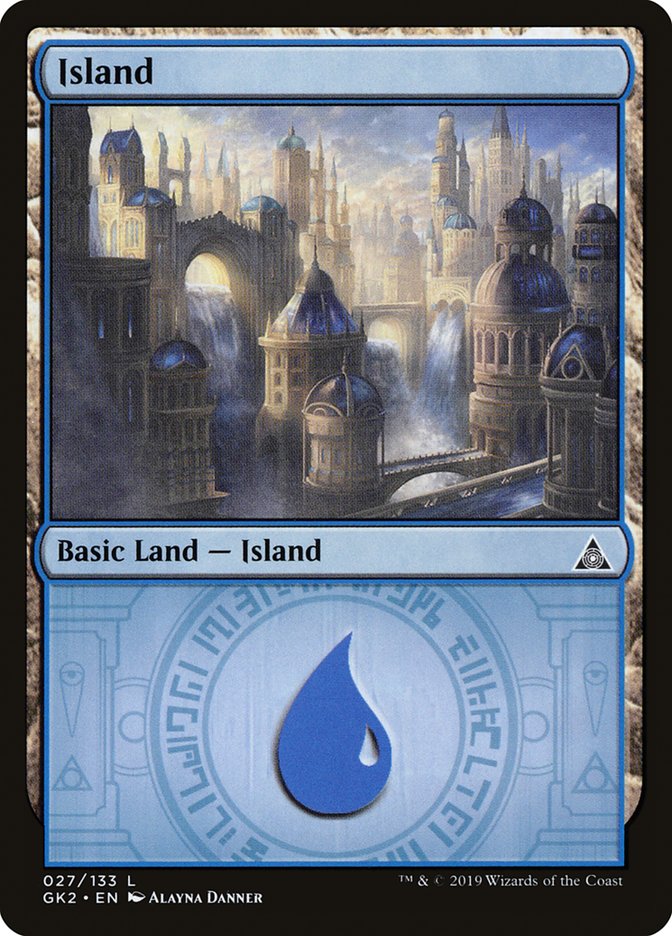 Island (27) [Ravnica Allegiance Guild Kit] | Tacoma Games