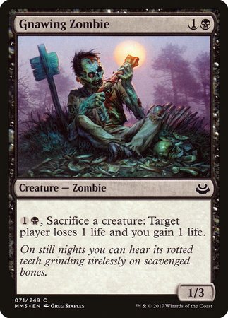 Gnawing Zombie [Modern Masters 2017] | Tacoma Games