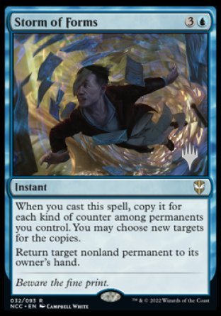 Storm of Forms (Promo Pack) [Streets of New Capenna Commander Promos] | Tacoma Games