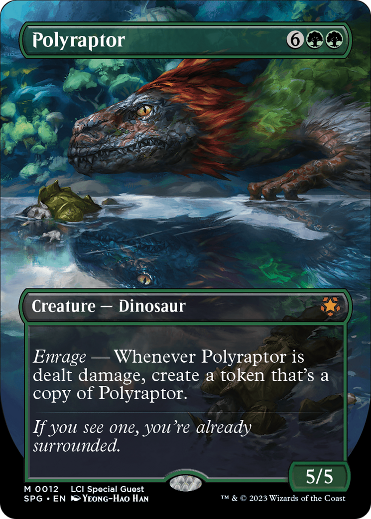 Polyraptor (Borderless) [The Lost Caverns of Ixalan Special Guests] | Tacoma Games