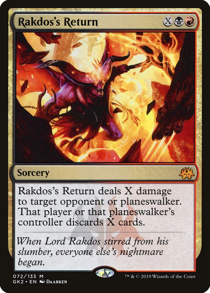 Rakdos's Return [Ravnica Allegiance Guild Kit] | Tacoma Games