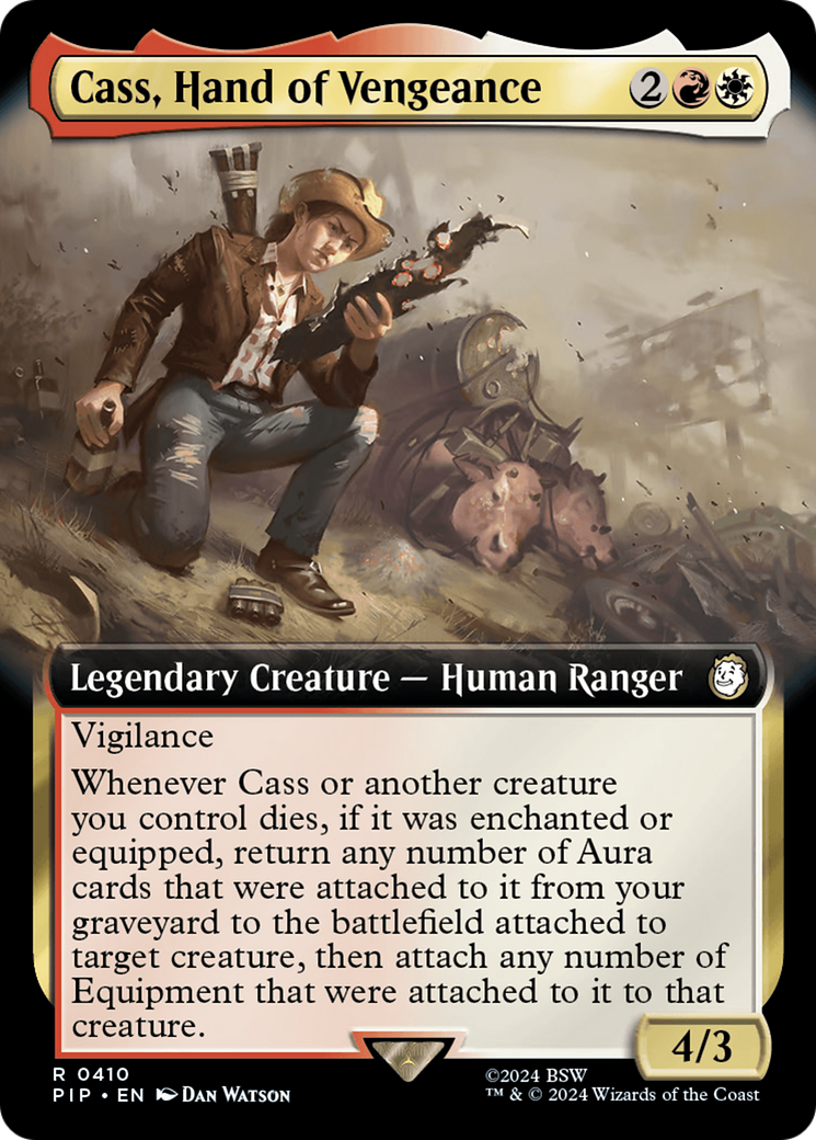 Cass, Hand of Vengeance (Extended Art) [Fallout] | Tacoma Games
