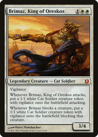 Brimaz, King of Oreskos [Born of the Gods] | Tacoma Games