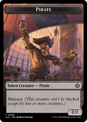 City's Blessing // Pirate (0005) Double-Sided Token [The Lost Caverns of Ixalan Commander Tokens] | Tacoma Games