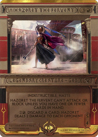 Hazoret the Fervent [Amonkhet Invocations] | Tacoma Games