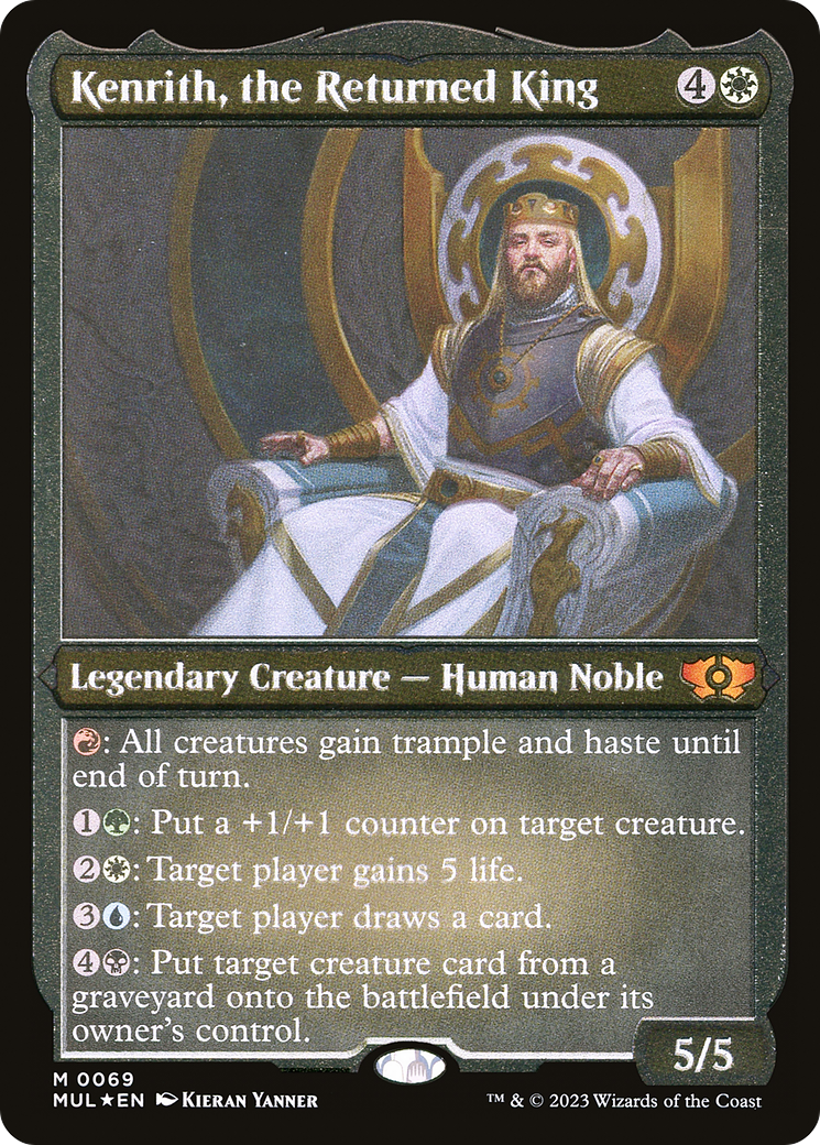 Kenrith, the Returned King (Foil Etched) [Multiverse Legends] | Tacoma Games