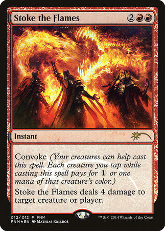 Stoke the Flames [Friday Night Magic 2014] | Tacoma Games