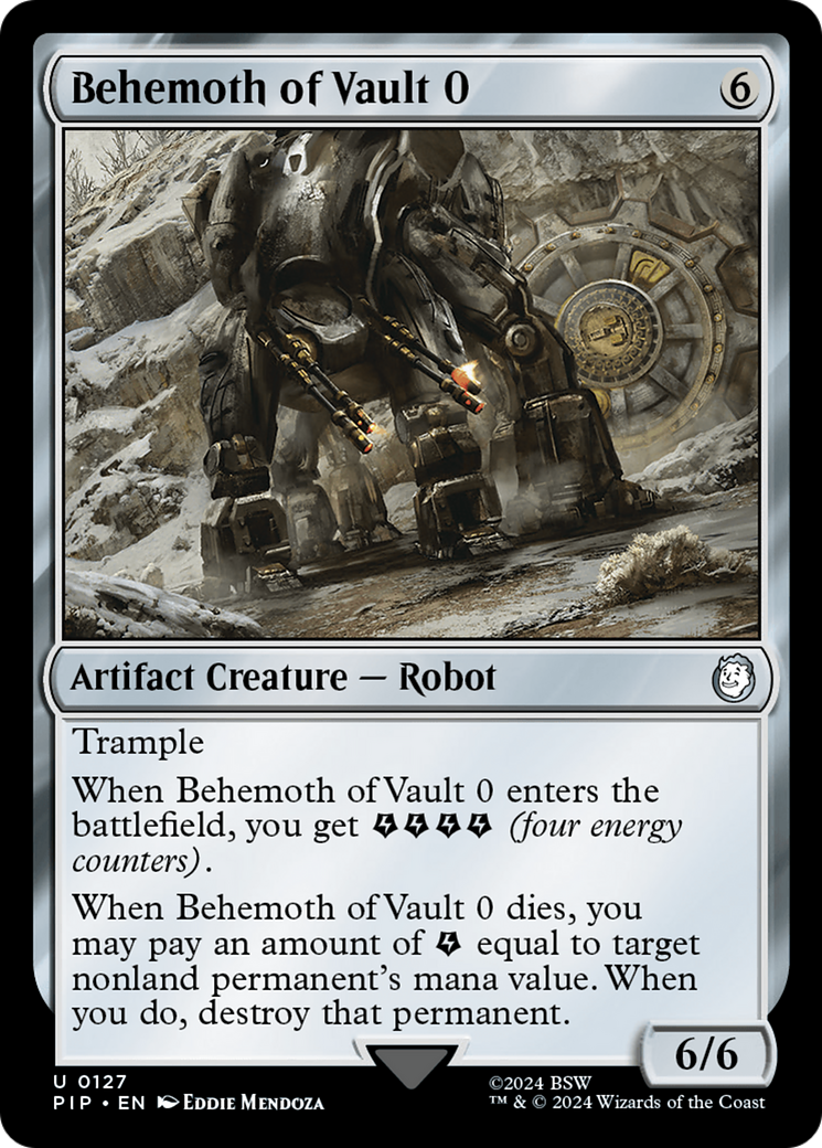 Behemoth of Vault 0 [Fallout] | Tacoma Games