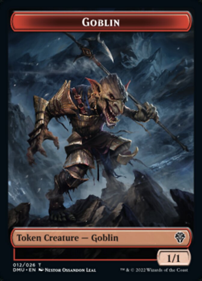 Goblin Token [Dominaria United Tokens] | Tacoma Games