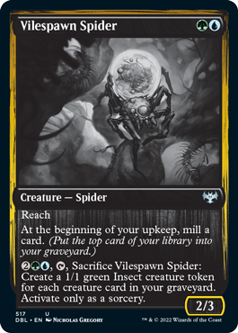 Vilespawn Spider [Innistrad: Double Feature] | Tacoma Games