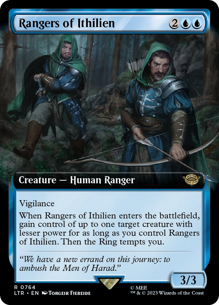 Rangers of Ithilien (Extended Art) (Surge Foil) [The Lord of the Rings: Tales of Middle-Earth] | Tacoma Games