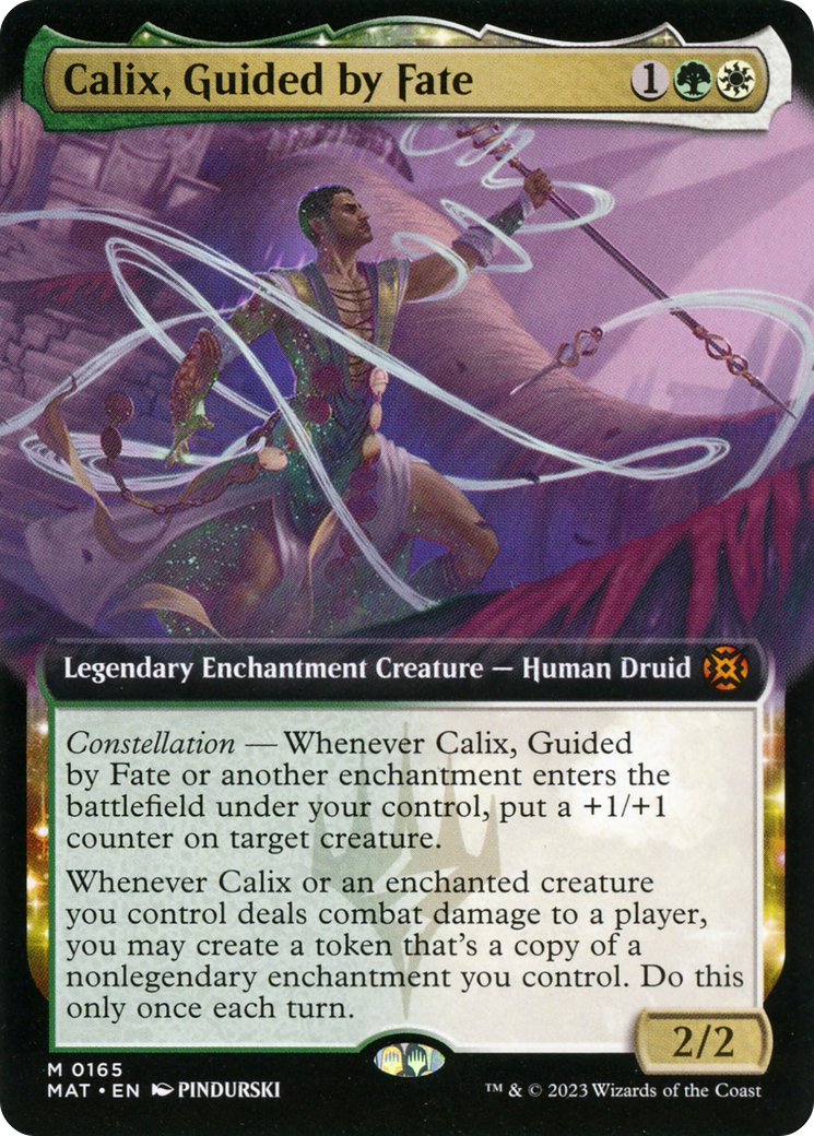 Calix, Guided by Fate (Extended Art) [March of the Machine: The Aftermath] | Tacoma Games
