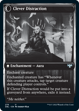 Distracting Geist // Clever Distraction [Innistrad: Double Feature] | Tacoma Games