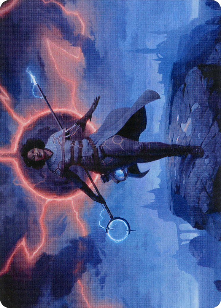 Rona, Herald of Invasion Art Card [March of the Machine Art Series] | Tacoma Games