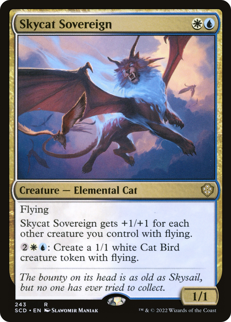Skycat Sovereign [Starter Commander Decks] | Tacoma Games