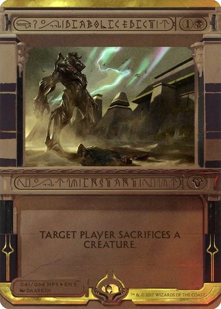 Diabolic Edict [Amonkhet Invocations] | Tacoma Games