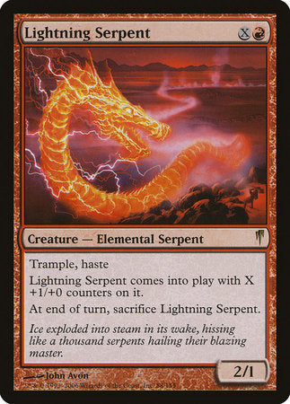 Lightning Serpent [Coldsnap] | Tacoma Games