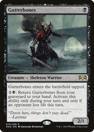 Gutterbones [Ravnica Allegiance Promos] | Tacoma Games