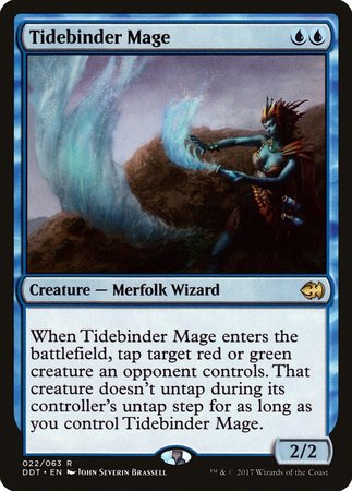 Tidebinder Mage [Duel Decks: Merfolk vs. Goblins] | Tacoma Games