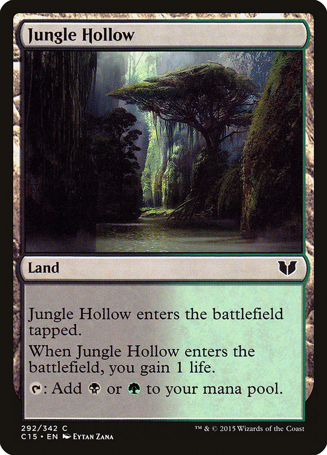 Jungle Hollow [Commander 2015] | Tacoma Games