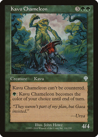 Kavu Chameleon [Invasion] | Tacoma Games