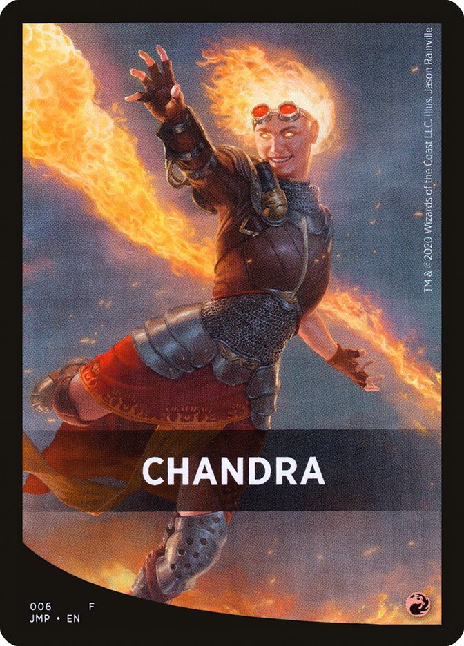 Chandra Theme Card [Jumpstart Front Cards] | Tacoma Games