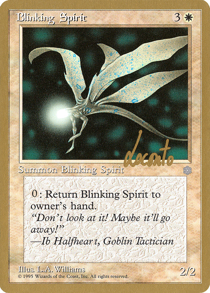 Blinking Spirit (Michael Loconto) [Pro Tour Collector Set] | Tacoma Games