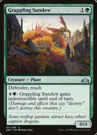 Grappling Sundew [Guilds of Ravnica] | Tacoma Games