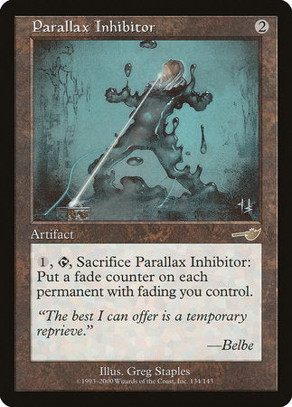 Parallax Inhibitor [Nemesis] | Tacoma Games
