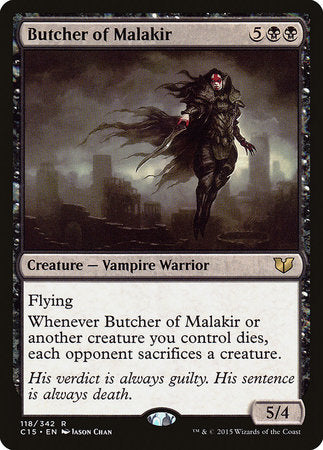 Butcher of Malakir [Commander 2015] | Tacoma Games