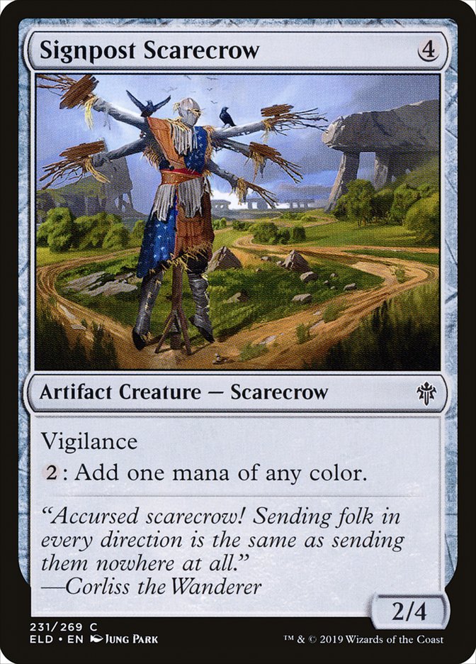 Signpost Scarecrow [Throne of Eldraine] | Tacoma Games