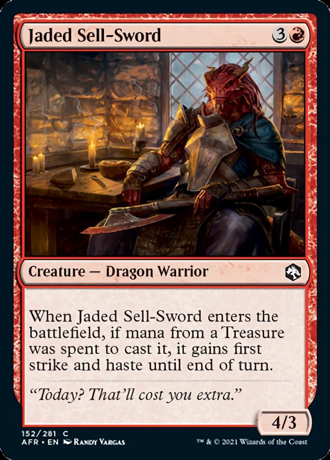 Jaded Sell-Sword [Dungeons & Dragons: Adventures in the Forgotten Realms] | Tacoma Games