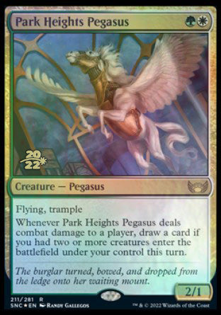 Park Heights Pegasus [Streets of New Capenna Prerelease Promos] | Tacoma Games