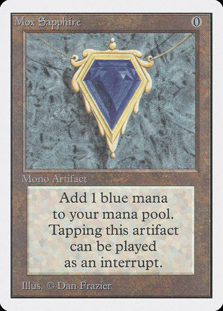 Mox Sapphire [Unlimited Edition] | Tacoma Games