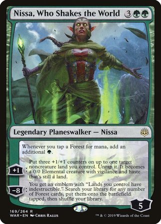 Nissa, Who Shakes the World [War of the Spark] | Tacoma Games