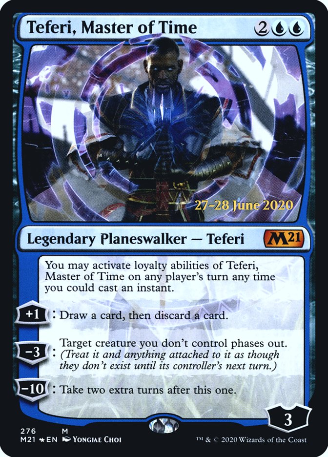 Teferi, Master of Time [Core Set 2021 Prerelease Promos] | Tacoma Games