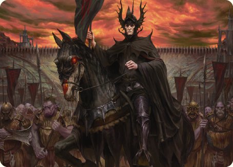 The Mouth of Sauron Art Card [The Lord of the Rings: Tales of Middle-earth Art Series] | Tacoma Games