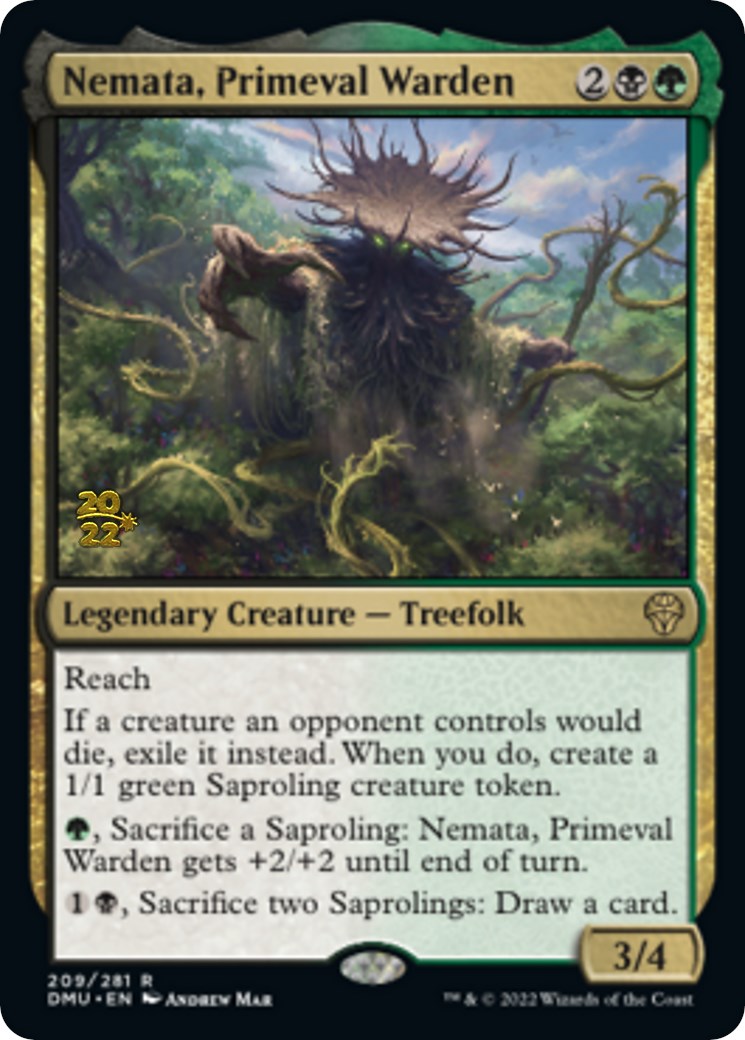 Nemata, Primeval Warden [Dominaria United Prerelease Promos] | Tacoma Games