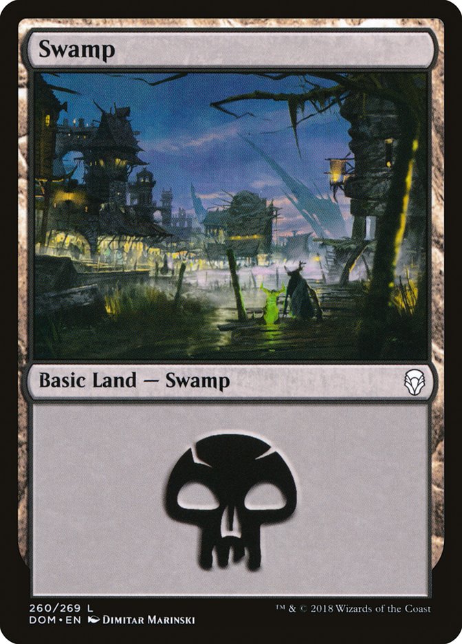 Swamp (260) [Dominaria] | Tacoma Games