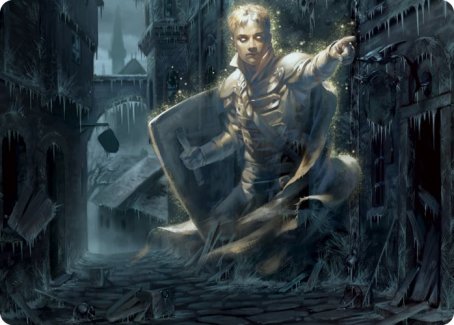 Dennick, Pious Apparition Art Card [Innistrad: Midnight Hunt Art Series] | Tacoma Games