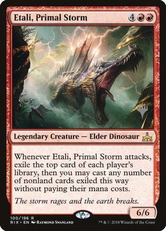 Etali, Primal Storm [Rivals of Ixalan Promos] | Tacoma Games