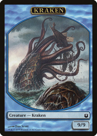 Kraken Token [Born of the Gods Tokens] | Tacoma Games
