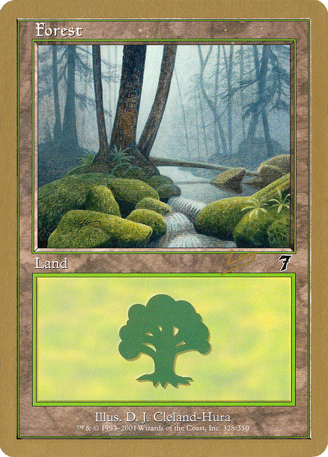 Forest (rl328) (Raphael Levy) [World Championship Decks 2002] | Tacoma Games