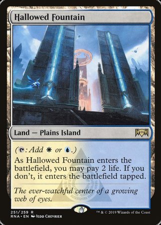 Hallowed Fountain [Ravnica Allegiance] | Tacoma Games