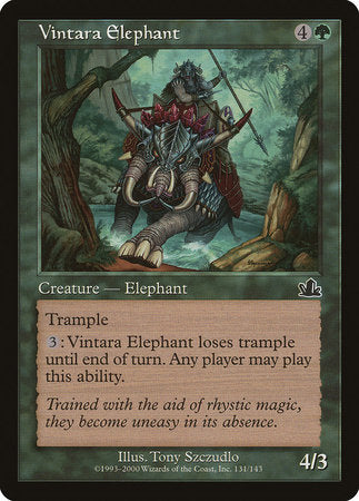 Vintara Elephant [Prophecy] | Tacoma Games