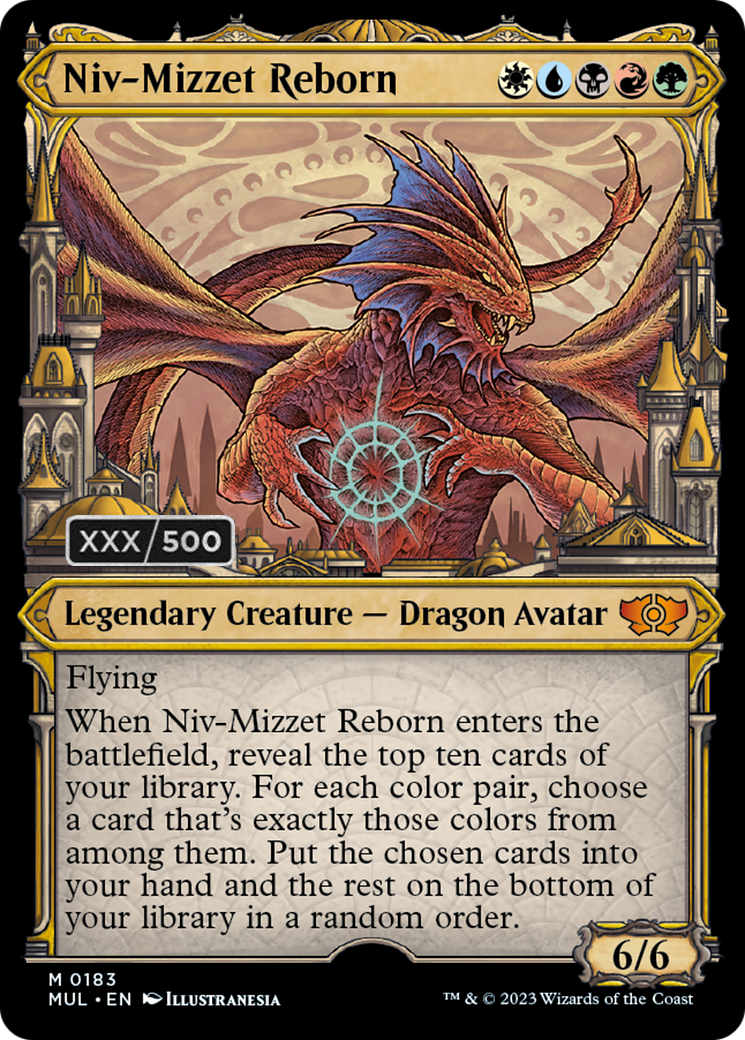 Niv-Mizzet Reborn (Serialized) [Multiverse Legends] | Tacoma Games