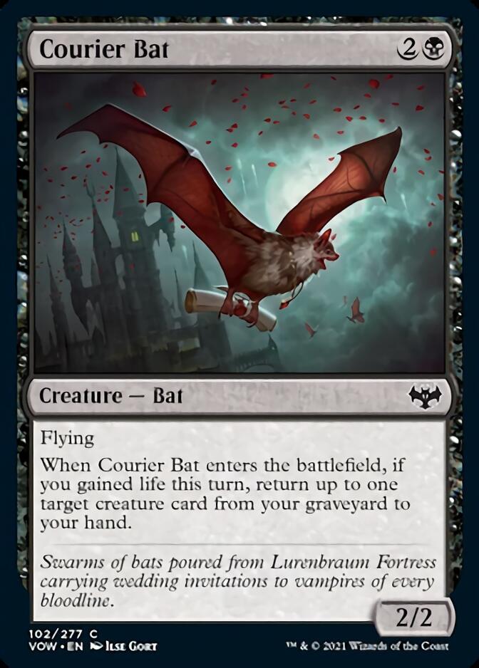 Courier Bat [Innistrad: Crimson Vow] | Tacoma Games