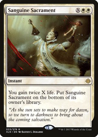 Sanguine Sacrament [Ixalan] | Tacoma Games